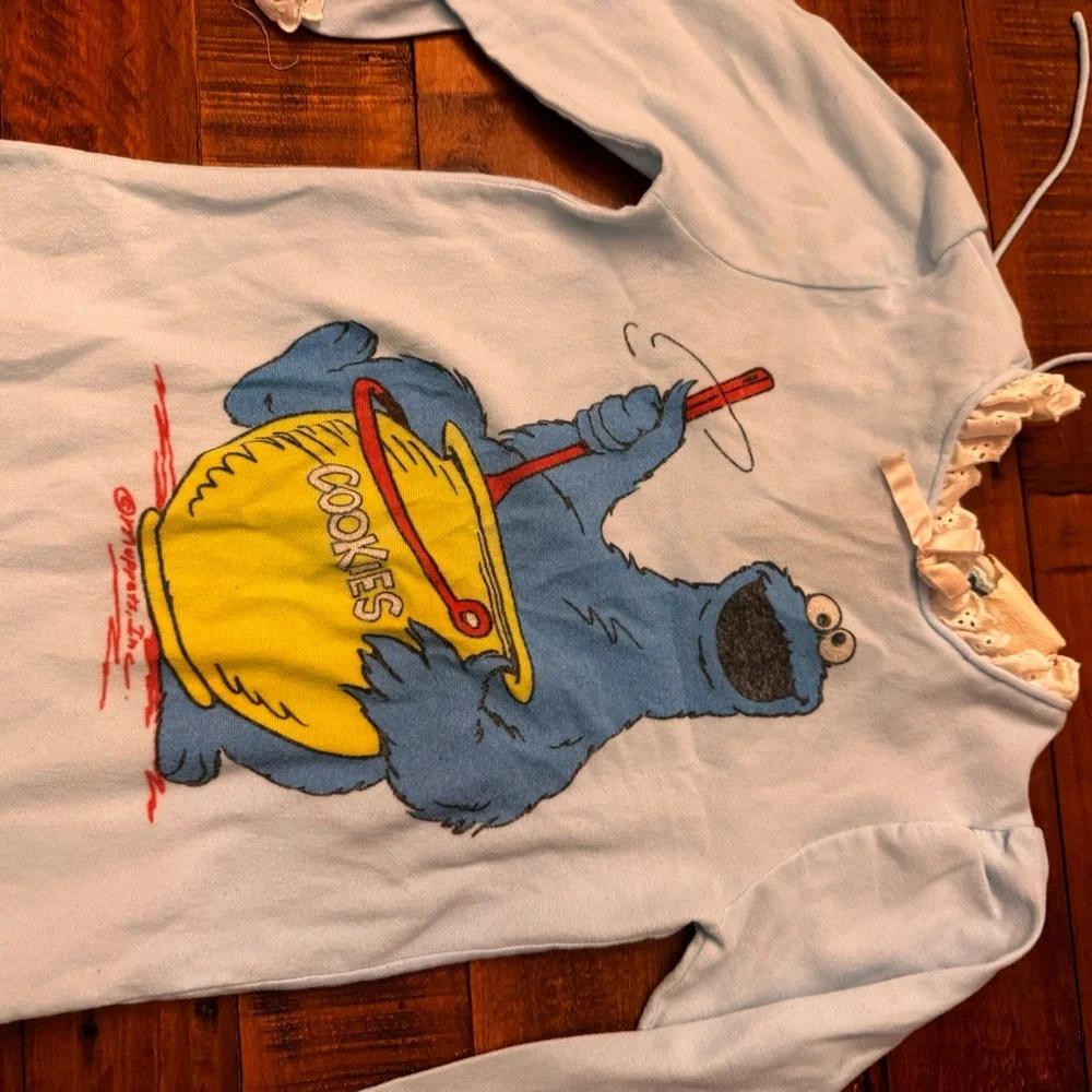VINTAGE 80s Sesame Street Nightgown‎